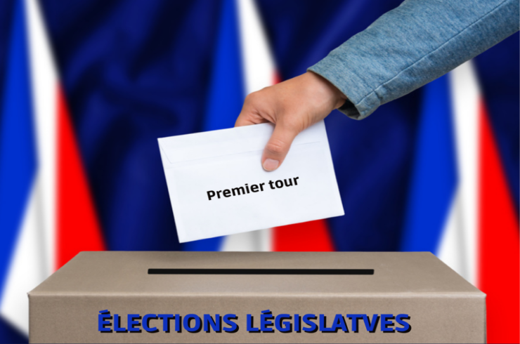 Résultat du 1er tour de l'élection législative à St Michel sur Orge